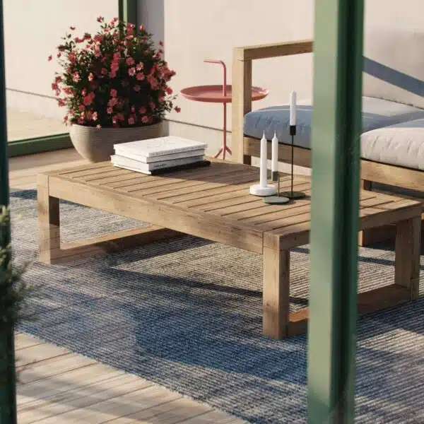 Construction description for a lounge table