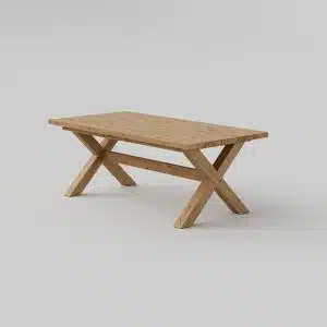 Kryssbord snett snett framifrån