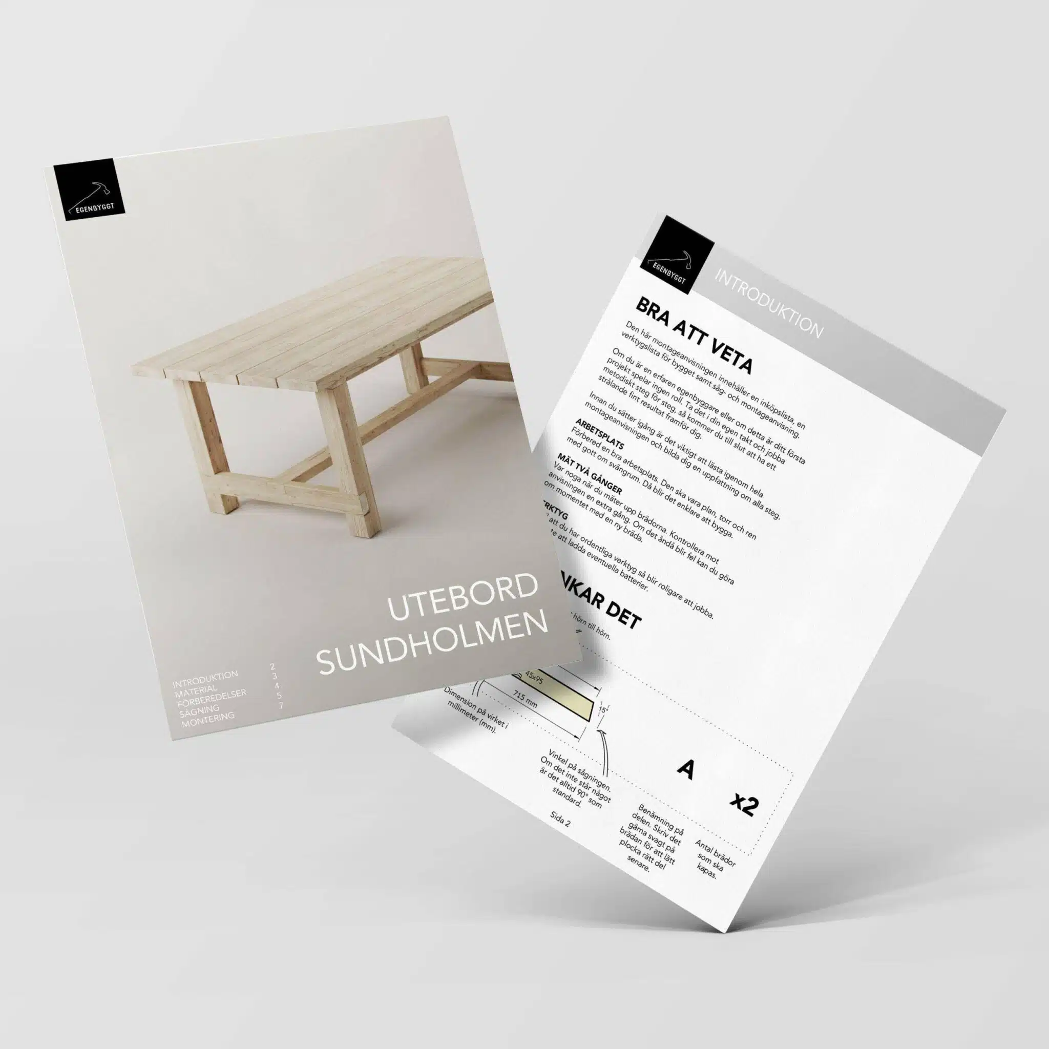 Outdoor table sundholmen example of DIY Plan
