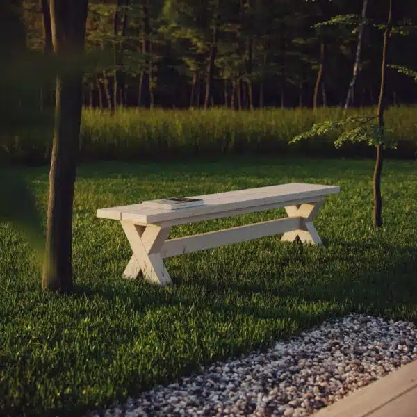Construction description cross bench Torpa