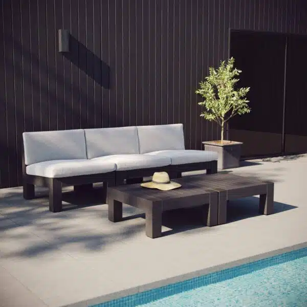 Build your own outdoor furniture - Custom built - Modular sofa and table