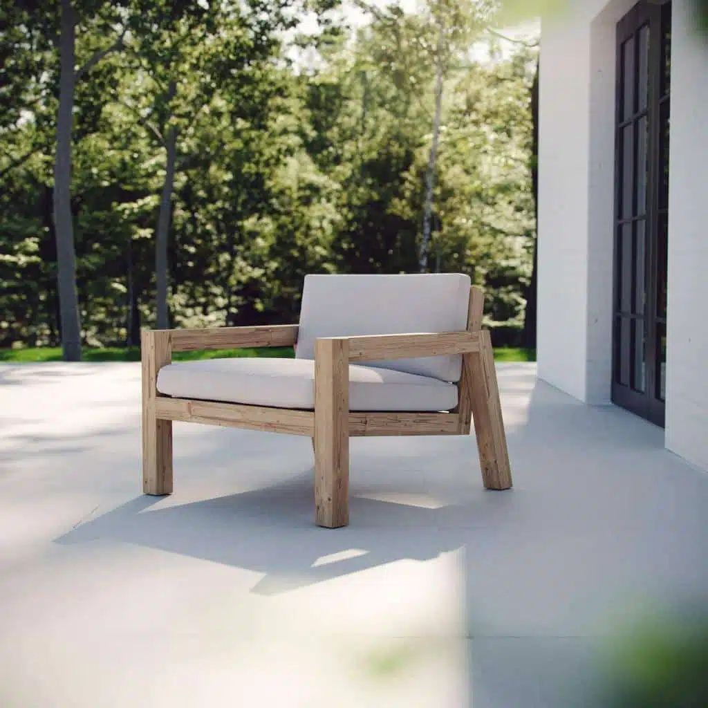 Lounge bauen - Baubeschreibung