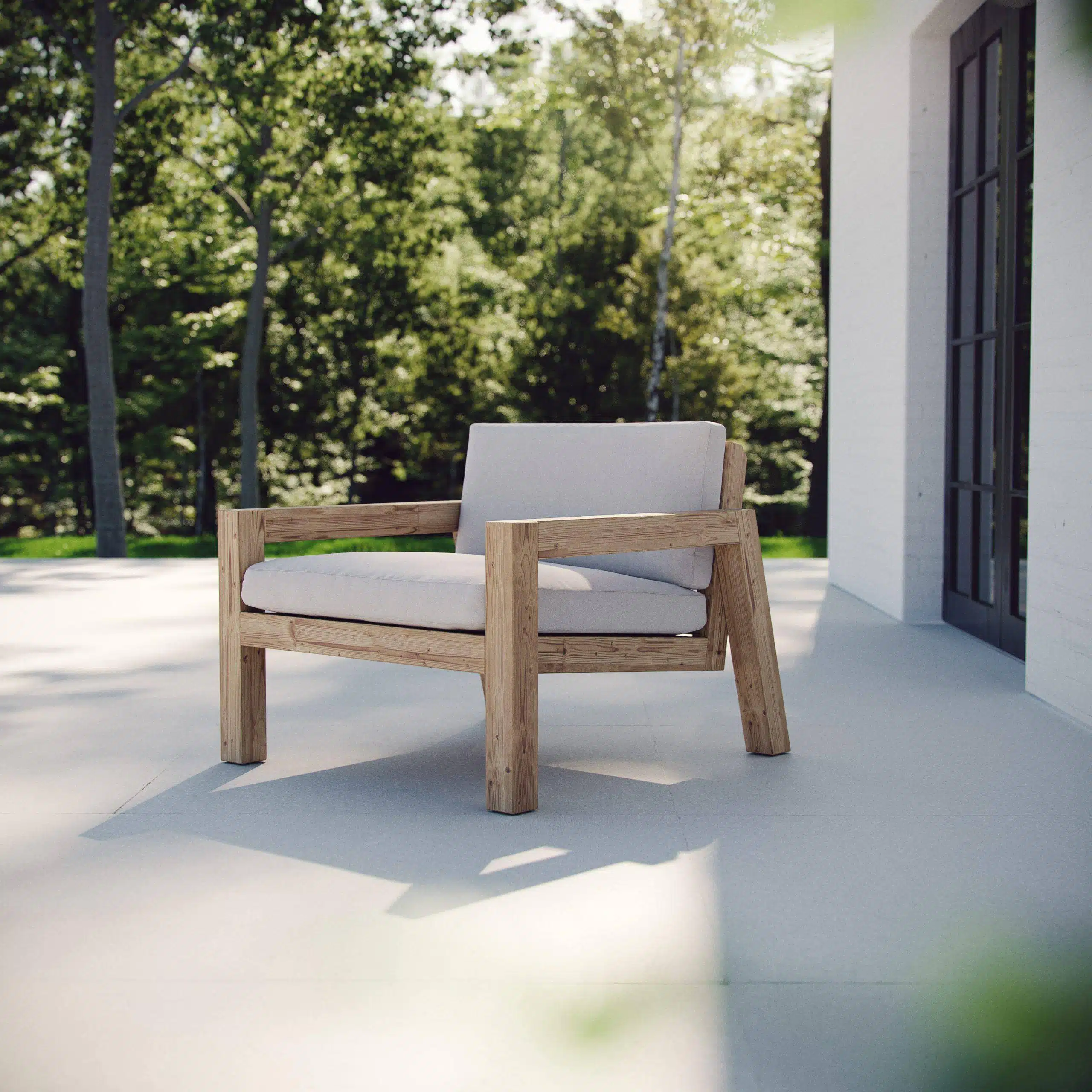 Construire un lounge - Description de construction