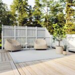 Privacy screen with vertical slats - DIY Plan