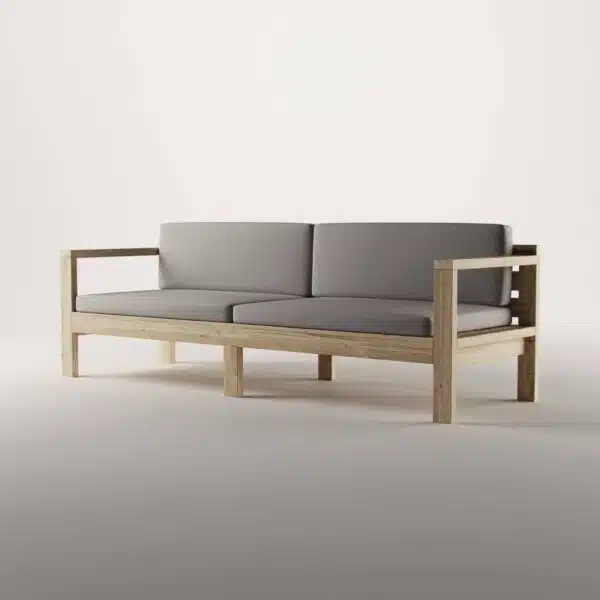 Sofa Ekhagen XL cushions angled from the front