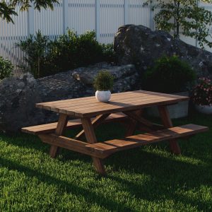Bygg ett picknickbord