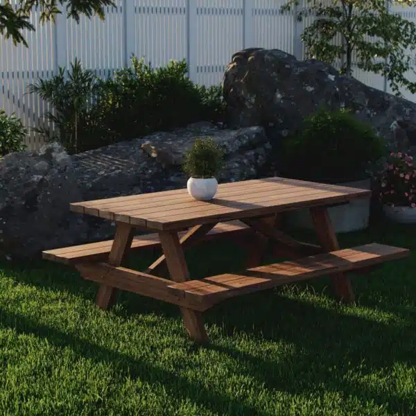 Build a picnic table