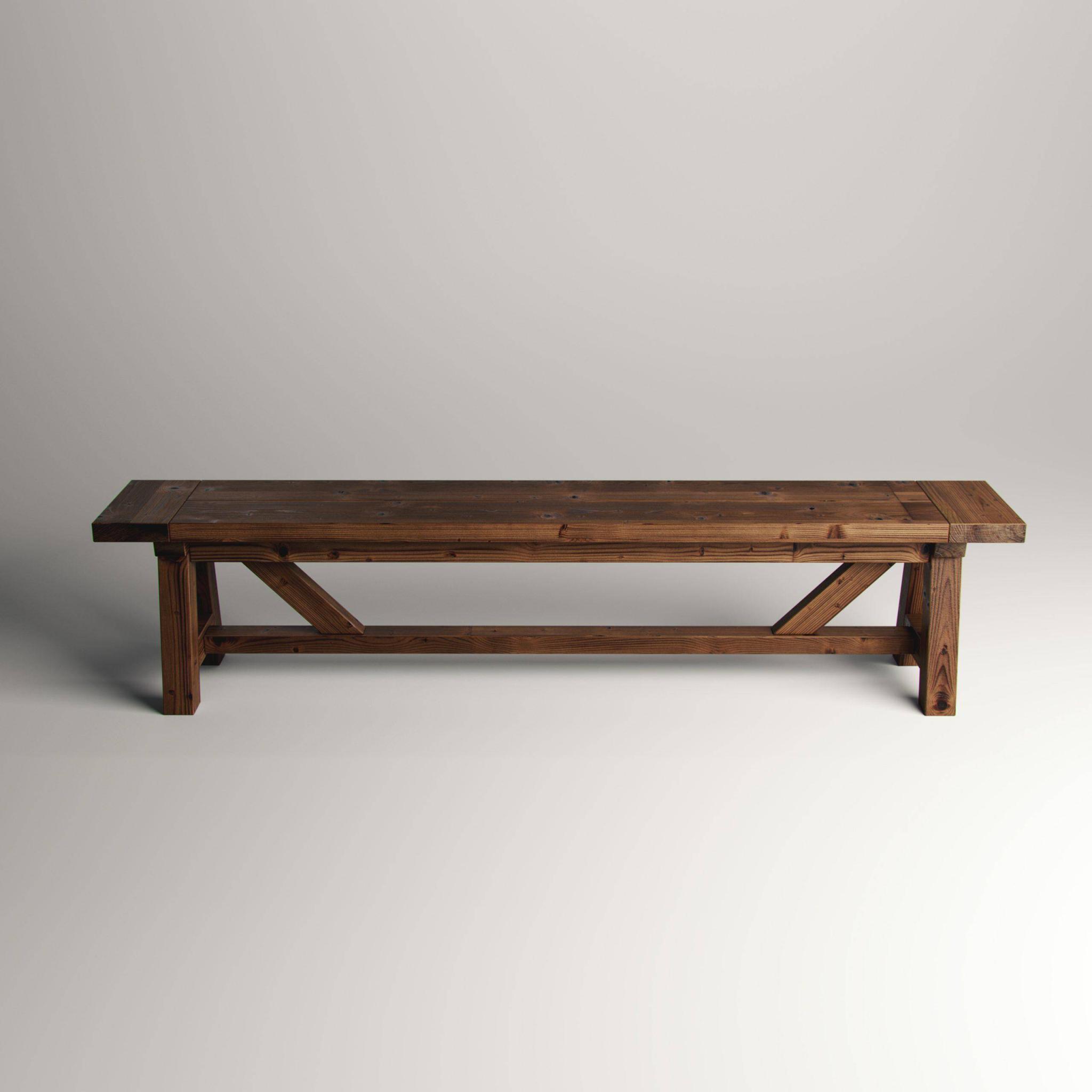 Bygg en stabil utebänk - Gör det själv guide - Instruktion - Ritning