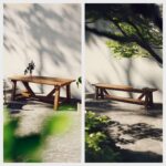 Stabilny stół ogrodowy i ławka - Instrukcja budowy