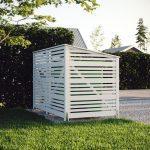 Trash bin cover double - DIY Plan