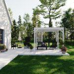 Pergola 3x3m mit Wänden - Bauanleitung