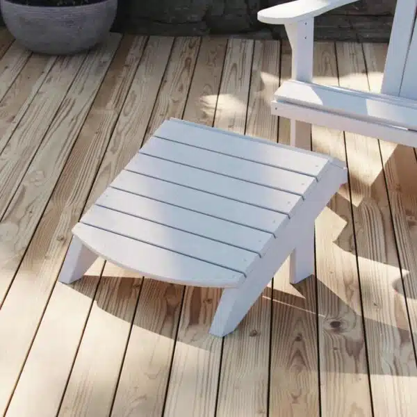 DIY guide for building an Adirondack footstool
