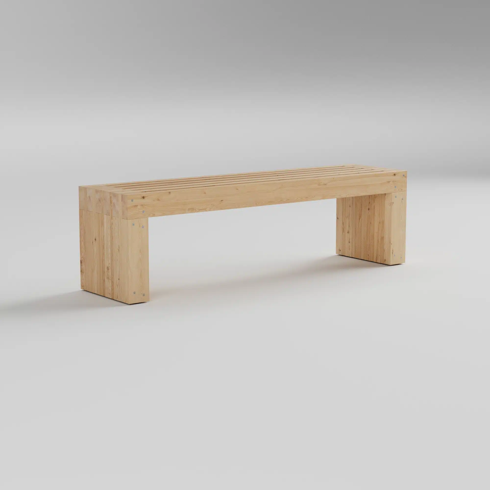 50090 - Bench 150 cm angled from behind