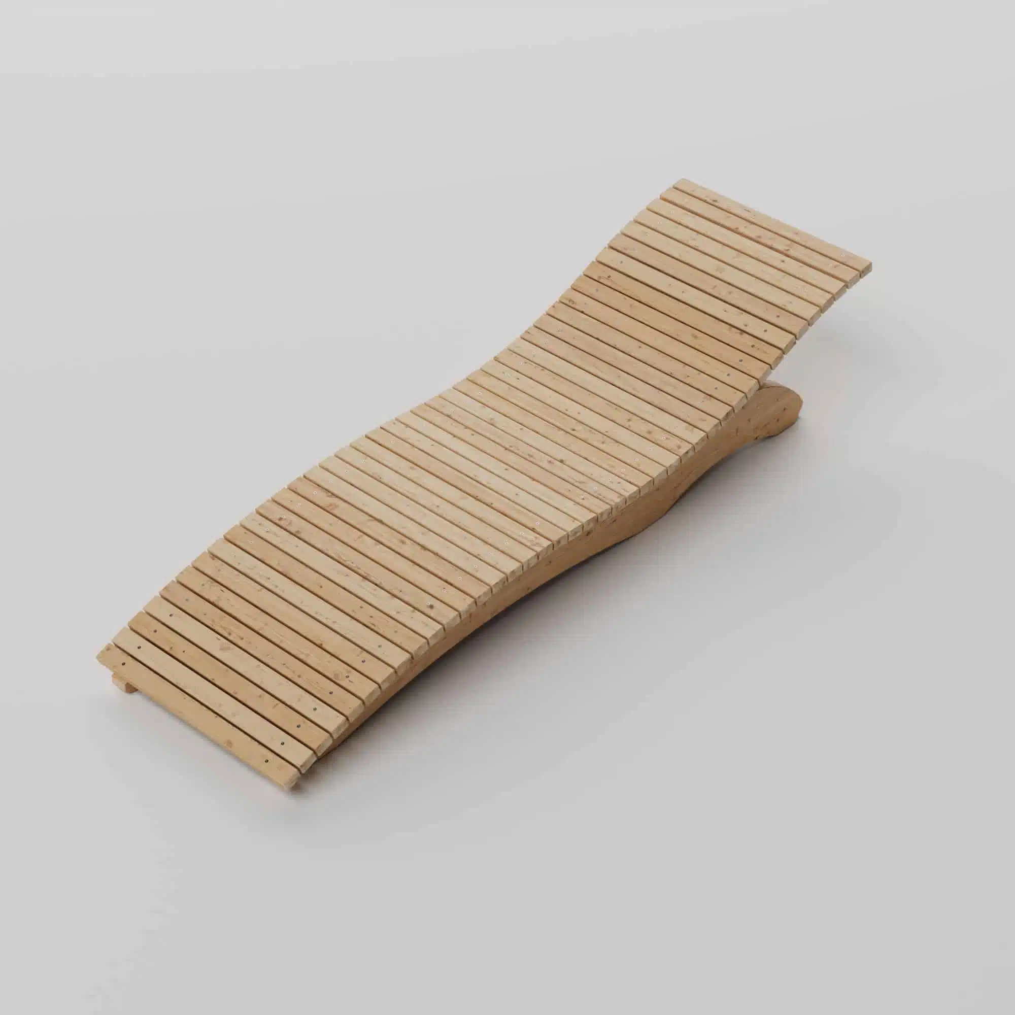 Sun lounger from above