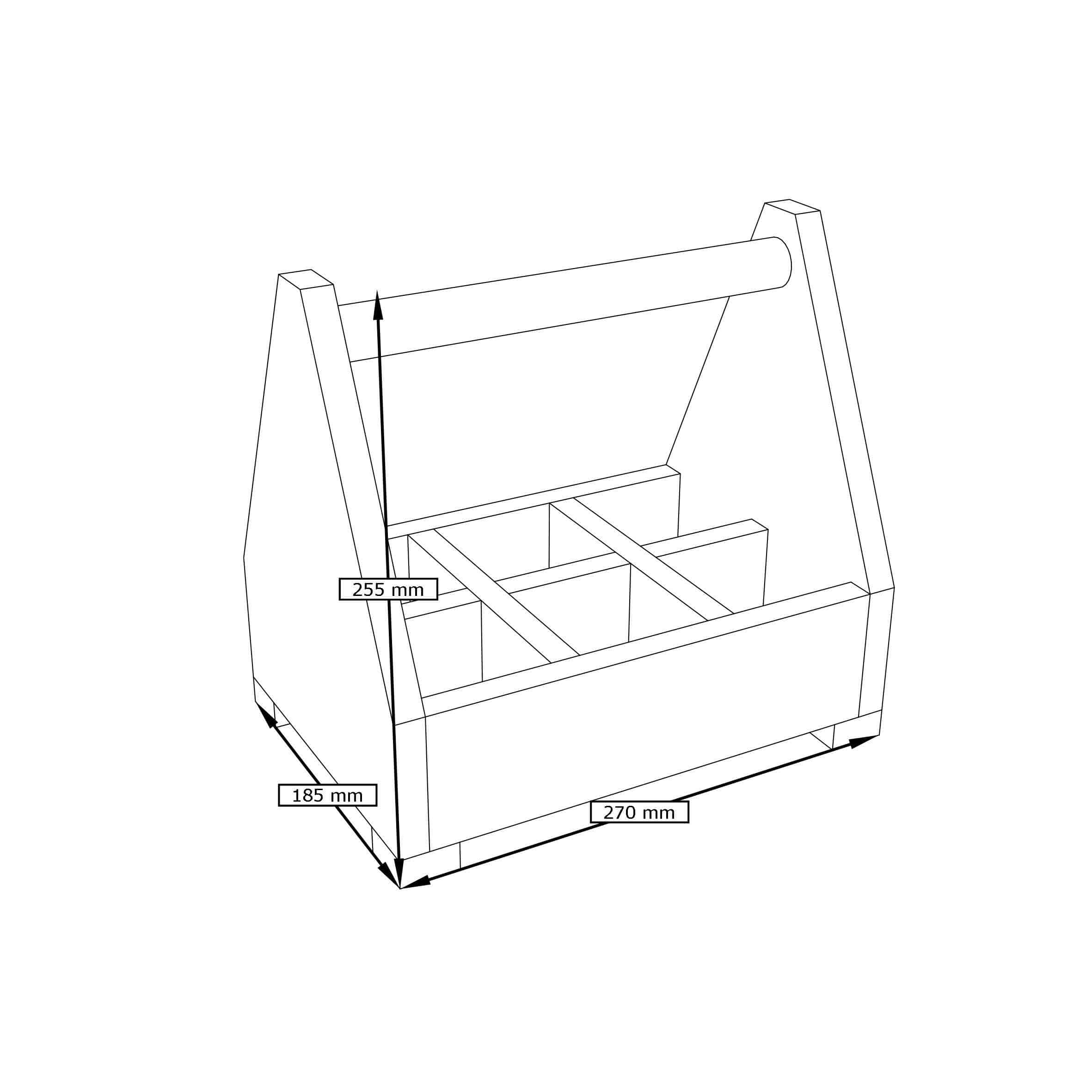 Beer Caddy Egenbyggt DIY guide Byggbeskrivning