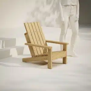 Byggbeskrivelse moderne Adirondack stol barn - DIY guide