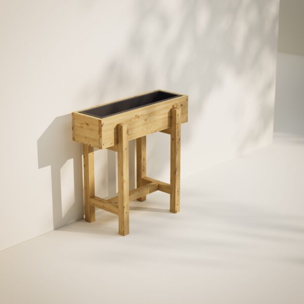 Raised planting bed 70x20 cm DIY guide