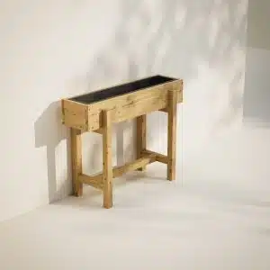 Hevet dyrkebed 90x20 cm DIY guide