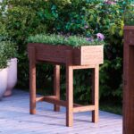 Raised garden bed 100x20cm - DIY Plan