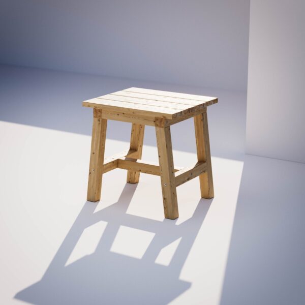 Custom-built outdoor kitchen island with example