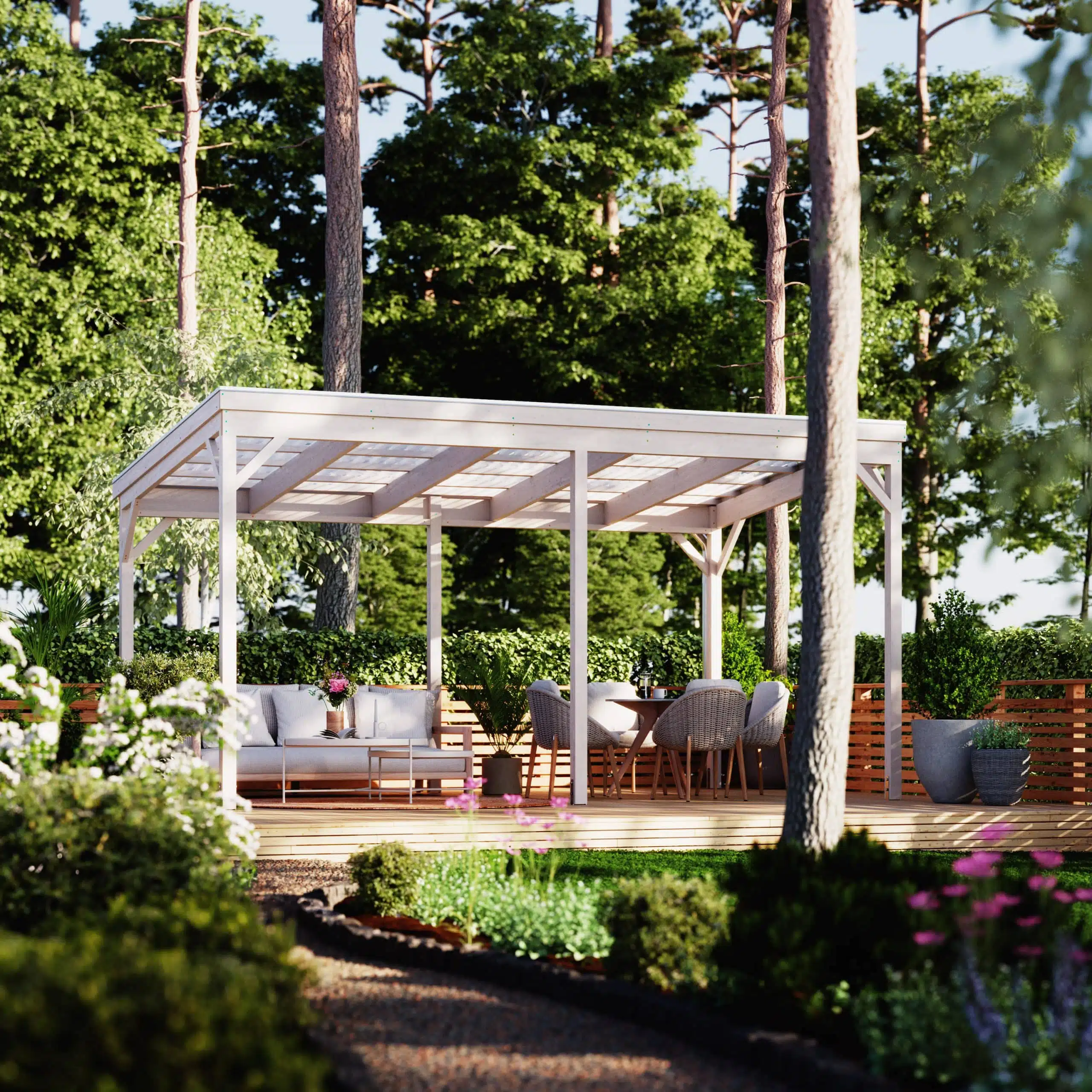 Byg et skærmtag 3x5 meter