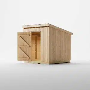 Lager 7m2 frontside åpen dør