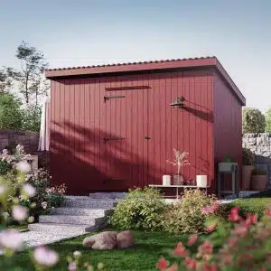 Bouw een opslagruimte 10m2