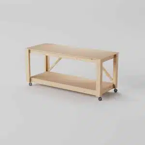 Arbejdshåndværk 200cm skråt forfra