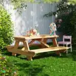 Picnic table children - DIY Plan