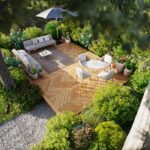 Taras w jodełkę 4,3 x 6,1 m - Instrukcja budowy