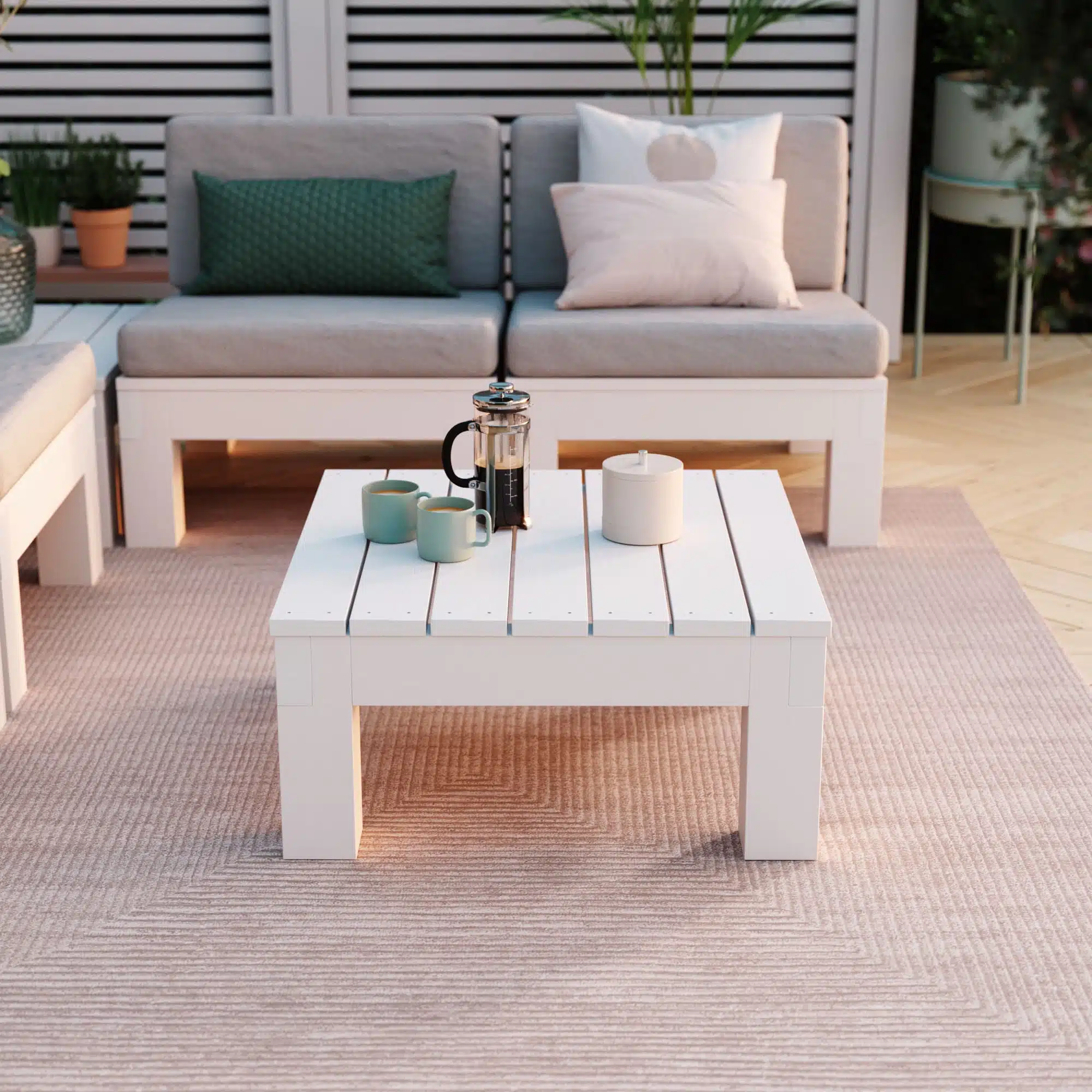 Table modulable Uddebo - Description de construction