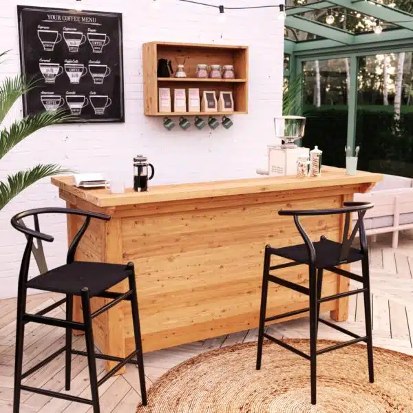Building description for constructing a bar - DIY - Drawing of a bar