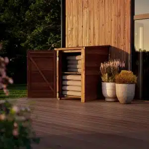 Bygg liten putekasse og oppbevaringsskap