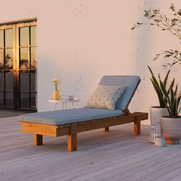 Build a simple sun lounger