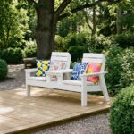 Cadeira dupla de jardim em madeira - Instruções de construção